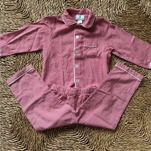 Petite Plume Red Checkered Kids Pajama Set